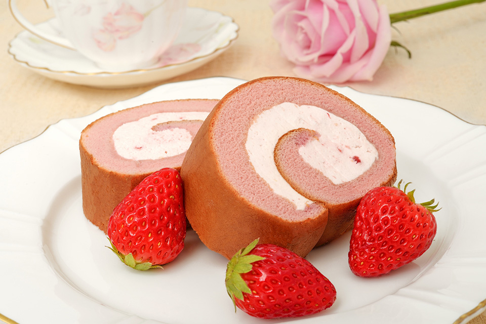 ロールケーキの画像