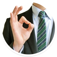 OKサインの画像